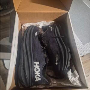Hoka One Black Athletic Shoes